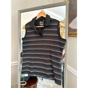 Adidas Polo‎ Athletic Golf Shirt Size Medium